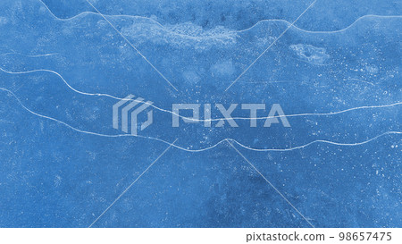 Natural ice texture, winter background 98657475