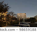 Suburbs of Tokyo: Everyday evening scenery 98659188