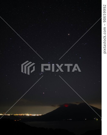 Sakurajima Fire Phenomenon and Orion Sakurajima Fire Phenomenon and Orion 98659992