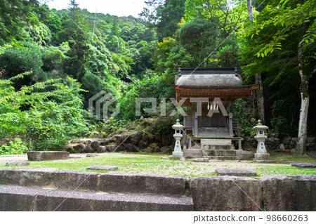 【世界遺產嚴島神社】廣島縣廿日市市連接大聖院與彌山的路上的三瀧神社 98660263