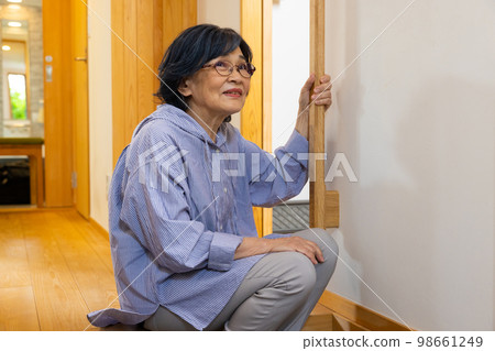 Senior entrance handrail 98661249