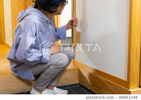 Senior entrance handrail 98661294