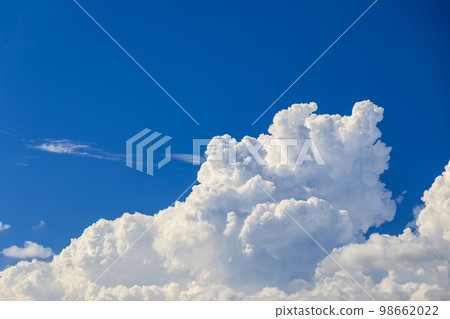 Summer of intense heat _ image of cumulonimbus 98662022