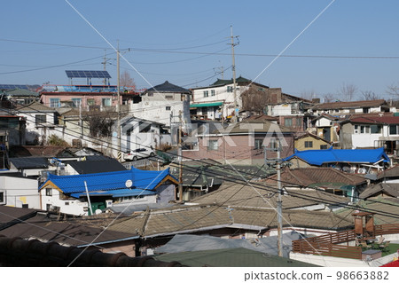 winter seoul scenery 98663882