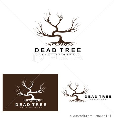Tree Logo Design, Dead Tree Illustration, Wild Tree Cutting, Global Warming Vector, Earth Drought, Product Brand Icons Tree Logo Design, Dead Tree Illustration, Wild Tree Cutting, Global Warming Vector, Earth Drought, Product Brand Icons 98664181
