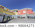 Cityscape of Kawasaki Station West Exit in sunny weather 2 98664273