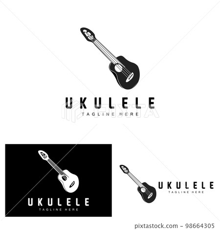 Minimalist Ukulele Music Logo Design, Ukulele Guitar Vector. Ukelele Logo Design Minimalist Ukulele Music Logo Design, Ukulele Guitar Vector. Ukelele Logo Design 98664305