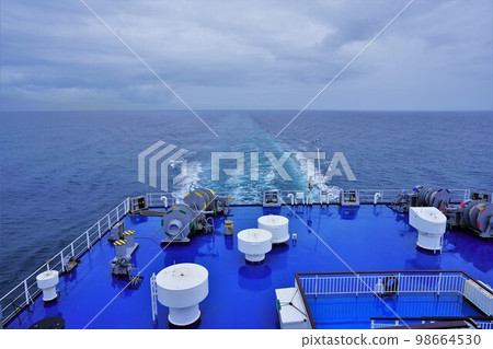 渡輪石狩在太平洋航行 98664530