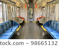 Inside an empty train 98665132