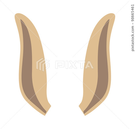Bunny ears. Cute design for hat and mask 98665461