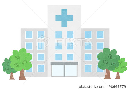 Hospital illustration 98665779