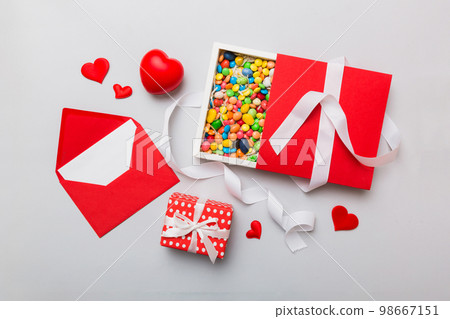 Valentine day composition Valentine day composition 98667151