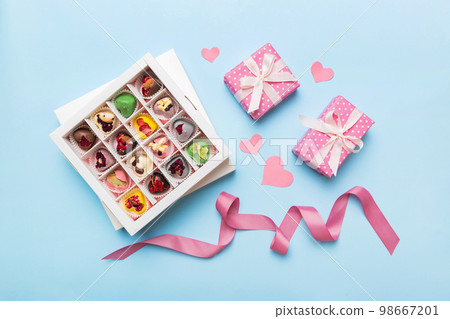 Valentine day composition 98667201