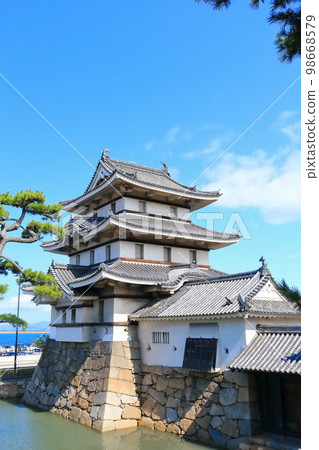 [Kagawa Prefecture] Takamatsu Castle Ruins and Tsukimi Turret (Tamamo Park) 98668579