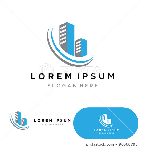 Modern City skyline . city silhouette. vector illustration in flat Modern City skyline . city silhouette. vector illustration in flat 98668795