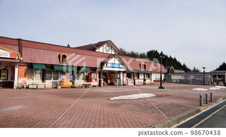 Hiruzen Kogen Service Area (up) scenery [Hiruzen, Maniwa City, Okayama Prefecture] 9 98670438