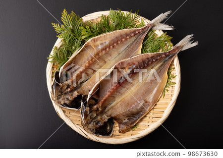 Opening of horse mackerel Opening of horse mackerel 98673630