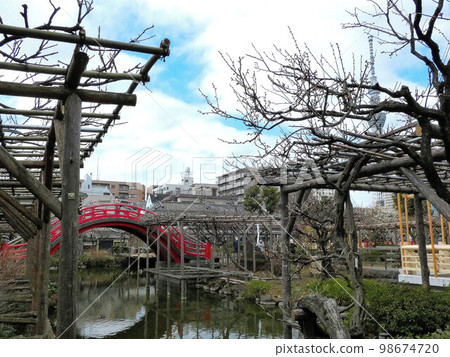 東京,初春,龜戶天神,學問之神 東京,初春,龜戶天神,學問之神 98674720