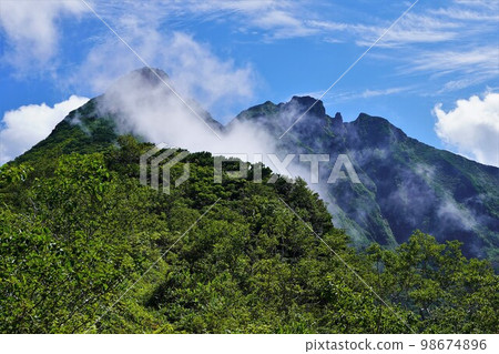 Niseikausuppe山大矛上空的雲 98674896