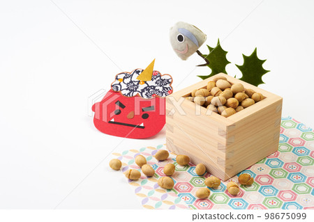 Setsubun 拋豆圖像 Setsubun 拋豆圖像 98675099