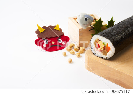 Setsubun bean-throwing image Setsubun bean-throwing image 98675117
