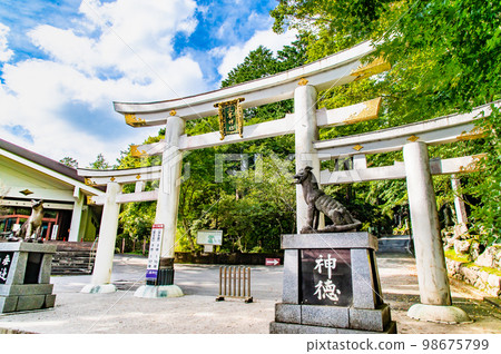 Saitama Prefecture Mitsumine Shrine Mitsutorii Saitama Prefecture Mitsumine Shrine Mitsutorii 98675799