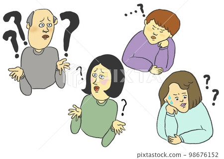 I don't understand, meaningless, pose, people, why 98676152