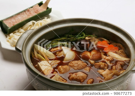 Miso Nabe with Nagoya Cochin and Shimen 98677273