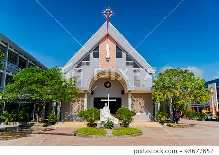 Catholic Cathedral and convent. 98677652