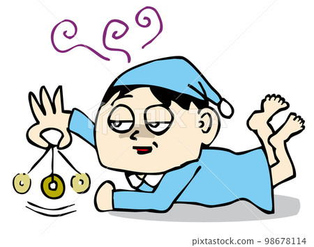 搖五元硬幣催眠誘導自我催眠的人 98678114