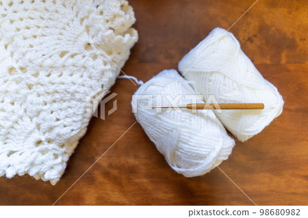 Knitted knit and yarn crochet Knitted knit and yarn crochet 98680982
