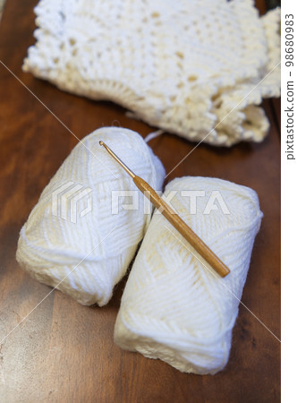 Knitted knit and yarn crochet Knitted knit and yarn crochet 98680983