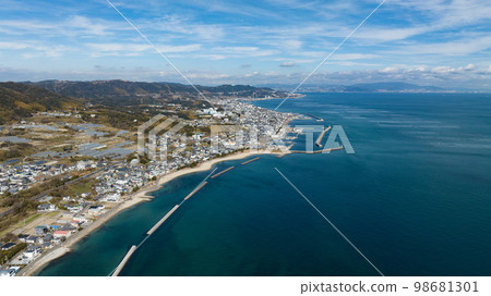 2023年1月 淡路島 淡路市東浦鳥瞰圖 2023年1月 淡路島 淡路市東浦鳥瞰圖 98681301