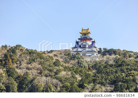 Ise Azuchi Castle reproduced in full size Ise Azuchi Castle reproduced in full size 98681634