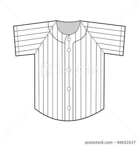 豎條紋棒球服 98681637