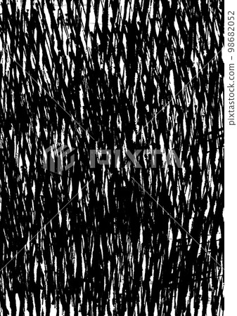 Handwritten texture with thick and pointed shapes 98682052