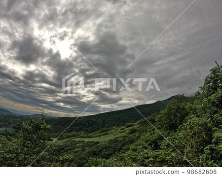 從步道看到的升寒別山山頂 從步道看到的升寒別山山頂 98682608