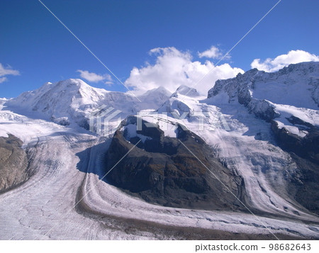 Glacier from the Gornergrat Observatory Glacier from the Gornergrat Observatory 98682643