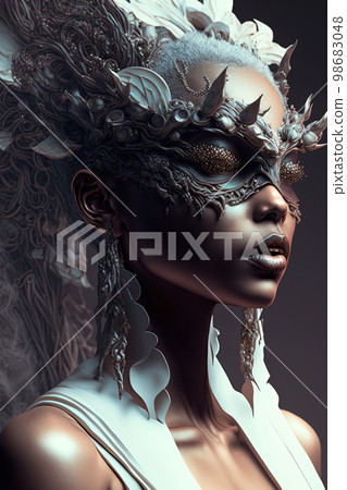 female, lady, woman 98683048