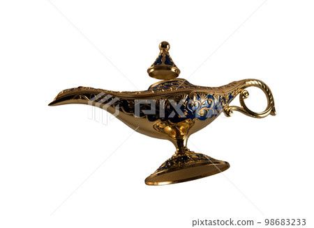 Magic genie lamp from the tale of aladdin Magic genie lamp from the tale of aladdin 98683233