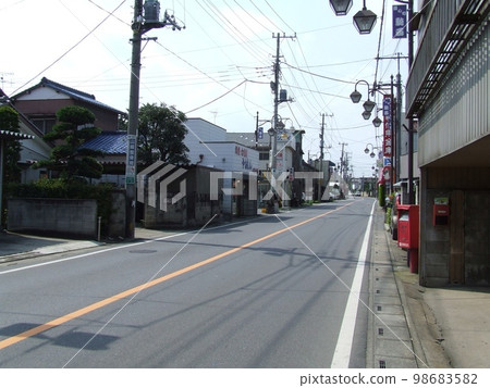 The streets of Kisai (Kazo City, Saitama Prefecture) 98683582