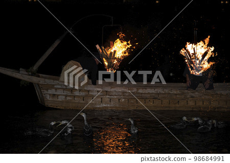 長良川鸕鶿捕魚（岐阜縣岐阜市） 98684991