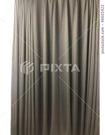 gray curtains 98685922