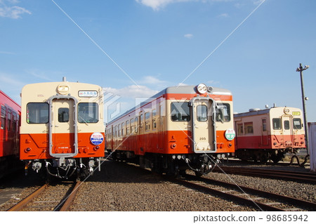 Mizushima Rinkai Railway JNR type diesel car 3 row Mizushima Rinkai Railway JNR type diesel car 3 row 98685942