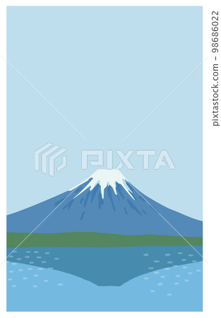 Vector illustration of Mt.Fuji 98686022