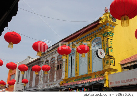 The main street of the tropical country (Malaysia, Malacca) The main street of the tropical country (Malaysia, Malacca) 98686162