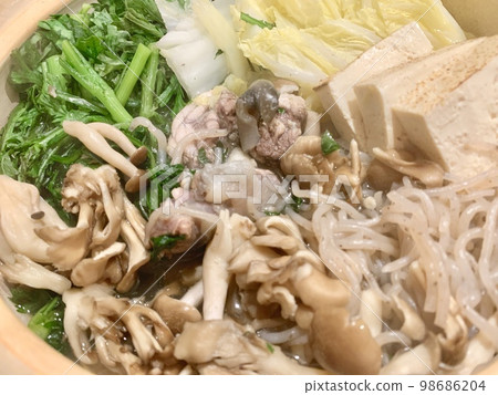 Soft-shelled turtle hotpot photo material 98686204