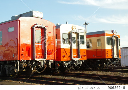 Mizushima Rinkai Railway JNR type diesel car 3 row 98686246