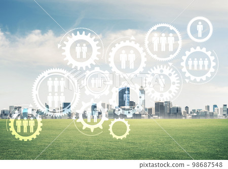 Networking and social communication as means for effective business strategy 98687548