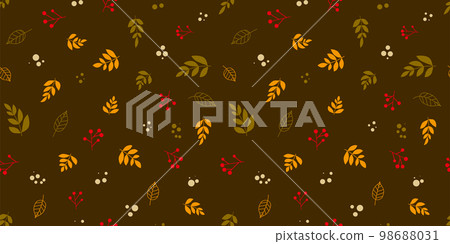 Organic illustration pattern background material Organic illustration pattern background material 98688031